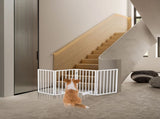 The Wooden Dog Fence White 88854609