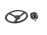 Hydraulic Outboard Boat Steering Kit 13.5" Steering Wheel, Hydraulic Helm Pump 64480483