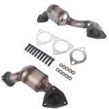 ZUN Catalytic Converter Front Pair L+R 19533 19534 for Ford Explorer, Taurus Lincoln MKS, MKT 3.5L 84403457