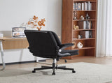 Criss Cross Legged Office Chair with Flip-Up Back Built-In Dynamic Airbag Lumbar Support, Wide Seat 00438855