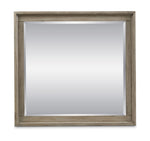 ZUN Mirror, No Assembly Required, Orchard Grey Finish B108P163866