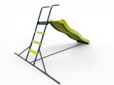 XSL003G 2.2M kids plastic slide Freestanding playground equipment children plastic slide kids W1711P460742