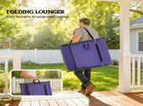 2 Folding Chaise Lounge Pool Chairs 49114636