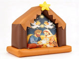 3.9 FT Christmas Inflatable Nativity Scene with Holy Family, Angels & Star, Built-in Cool White LED 39747804
