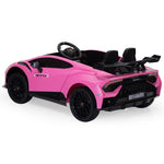 ZUN Licensed Lamborghini 24V Kids Electric Car, Battery Powered Sports Car w/ 2.4G Remote Control, LED W2181P160384