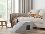 5 Step Pet Stairs for Dog,Cat Grey 07363262