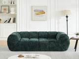 Chenille Pure Foam Sofa, Quilted Cloud Sofa, Deep-Seat Chenille Pure Foam Sofa, Comfortable W834P442226