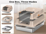 STAINLESS STEEL CAT LITTER BOX BIG SIZE W1612P461521
