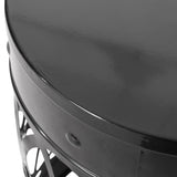 Outdoor Metal S/2 end table 73606.00BLK
