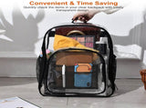 Large Clear Backpack For School Bookbag Heavy Duty Backpack Clear Backpack Heavy Duty 13673915