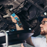 3/8 Cordless Electric Ratchet Wrench Set Right Angle Wrench with 2Pcs 1200mAh Batteries and Charger 56786640