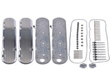 Aluminum Polished Valve Covers JM8082-2P Fits for Chevy Small Block V8 GEN III/IV LS 07932614