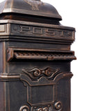 Mailboxs Mailboxes Residential The Court Large-Capacity Letter Box, Garden Floor Safety Mailbox, W465P230045