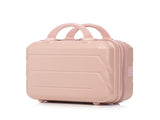 14"/20" 2 pcs/set in ABS Spinner Wheel Luggage, with Combination Lock,14" Cosmetic Case W2787P337442