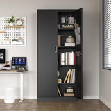 70 inches, modern kitchen storage cabinet, metal storage locker, which can be used in six layers. 92444517