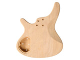 DIY 4 String IB Style Electric Bass Guitar Kits with Mahogany Body, Maple Neck and Accessories 98014597