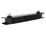 7 Row Engine Oil Cooler Universal 10AN Aluminum Stacked Plate w/ Bracket Kit 18190363