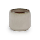 Handmade Ceramic Planter Set of 4, 6/9/11/14 Inch Diameter, Neutral Textured Finish for Succulents, W3273P321578
