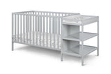 Palmer 3-in-1 Convertible Crib and Changer Combo Gray B02263650