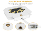 Dog Water Fountain Outdoor,No Electricity Step-On Activated Pet Sprinkler,Paw-Controlled Drinking 29536992