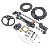 468 Complete Marine Hydraulic Steering System w/ 2 x 22ft Hoses HO5122 03272338