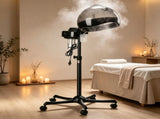 Professional Hair Steamer for Deep Conditioning, 11.81" Hooded Ionic Standing Hair Steamer with 2 49008674
