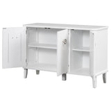 U_Style Simple and Atmospheric Wood Veneer Fraxinus Mandschuric Cabinet with Three Acacia GL-N711P170564K
