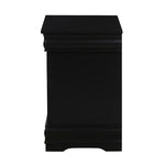 ZUN Black 2-drawer Nightstand B062P189238