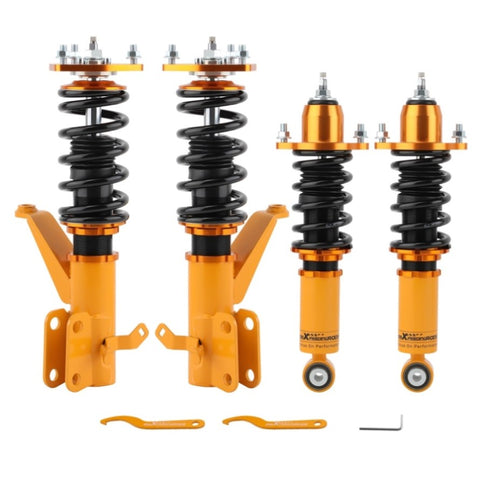 ZUN Coilover Suspension Kit for Honda Integra DC5 for Acura RSX & Type-S 2002-2006 Adjustable Damper 06108829