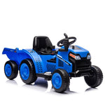 ZUN 12V Kids Ride On Electric Tractor Black Knight,Kids Ride On Toy.2WD,Non-skid tires, steering wheel, 38466080