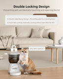 Automatic Cat Feeder, 4L Detachable Cat Food Dispenser for Dry Food Up to 15 Portions 6 93759080