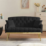 BLACK 2 SEATER SOFA W588P300280