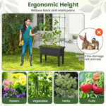 ZUN Garden bed elevated flowerpot 21883001