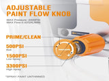 Airless Paint Sprayers, 3300PSI Motorized Paint Sprayer with Stand, High Efficiency Spray Paint 98475991