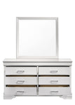 ZUN Modern 6 Drawer Dresser made with Wood in White 733569235551