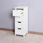 ZUN White Bathroom Storage Cabinet, Cabinet with Drawers 42265539