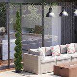 Topiary bonsai artificial spiral tree plant Outdoor uv resistant plastic boxwood 210cm 1pcs/set W2945P279014