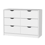 ZUN Dillon 4 Drawers Dresser, Chest of Drawers with 2 Cabinets B128P148697