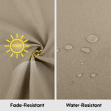 NEW 2PCS Set Outdoor Lounge Chair Cushion Replacement Patio Funiture Seat Cushion Chaise Lounge W419P269435