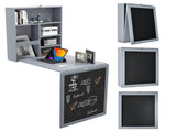 Gray wall mounted office desk 67652279