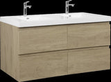 72" Floating Bathroom Vanity with Sink, Modern Wall-Mounted Bathroom Storage Vanity Cabinet with Two W1573P152708