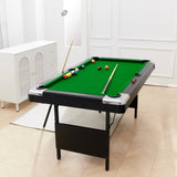 ZUN 5.5FT 3 in 1 Billiard table, 3 in 1 pool table, 5.5FT game table, 3 in 1 table tennis table, W2377P149840