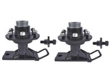 Pair Upgraded 6x5.5 Lug Superior Shipping Container Wheels,Bolt-on Spindle Kit 90325254