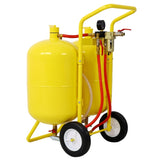 Dual Tank Abrasive Soda Blaster 10 Gallon Tanks 100 lb. Abrasive W46559178