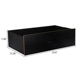 Double-row, 3-layer, 6-drawer cabinet with high legs, fabric-covered drawer, particle board, 98385387