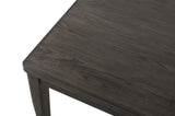 Modern Dining Table Dark Walnut Rubber wood 1pc Table Dining Room Furniture B2741P320861