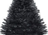 6ft Pre-lit Artificial Pine Christmas Tree with 818 Branch Tips & 250 Lights, Remote Control, Black 15530326