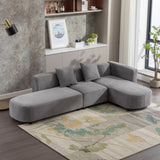 ZUN Luxury Modern Style Living Room Upholstery Sofa 82262247