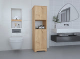 Brighton 1-Shelf Linen Cabinet Light Oak B06280089