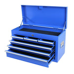 ZUN Rolling Tool Chest with Wheels and 8 Drawers, Detachable Large Tool Cabinet with Lock for Garage, 42379915